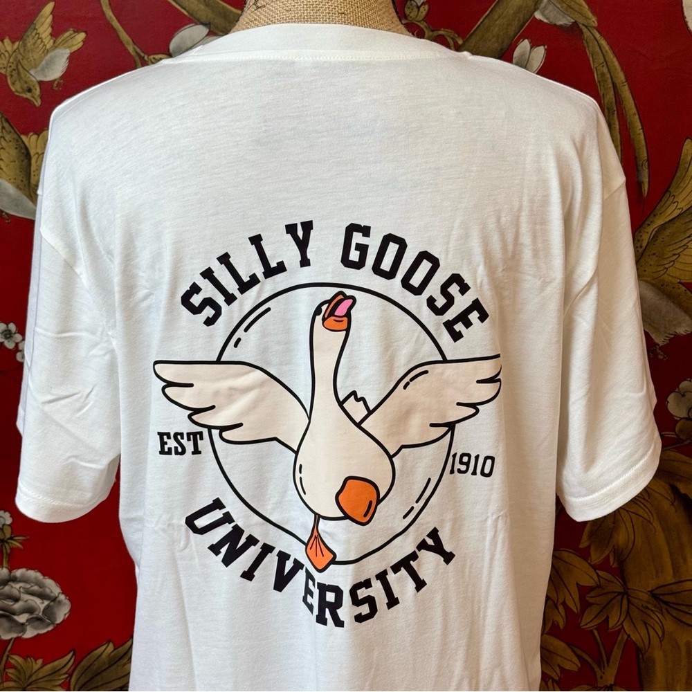 🆕 Women’s “Silly Goose University” Tee | #T55 - Picture 6 of 10